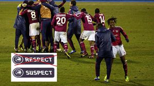 VIDEO** Nebunie în Ligă! Francezii de la Lyon, suspectați de BLAT în ultimul meci din grupă