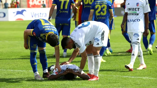 Hervin Ongenda a bătut 11 metri fără acordul antrenorului principal în meciul cu Slobozia. „Leo Grozavu e tare supărat pe el, dar nu vom decide acum nicio sancțiune” SPECIAL