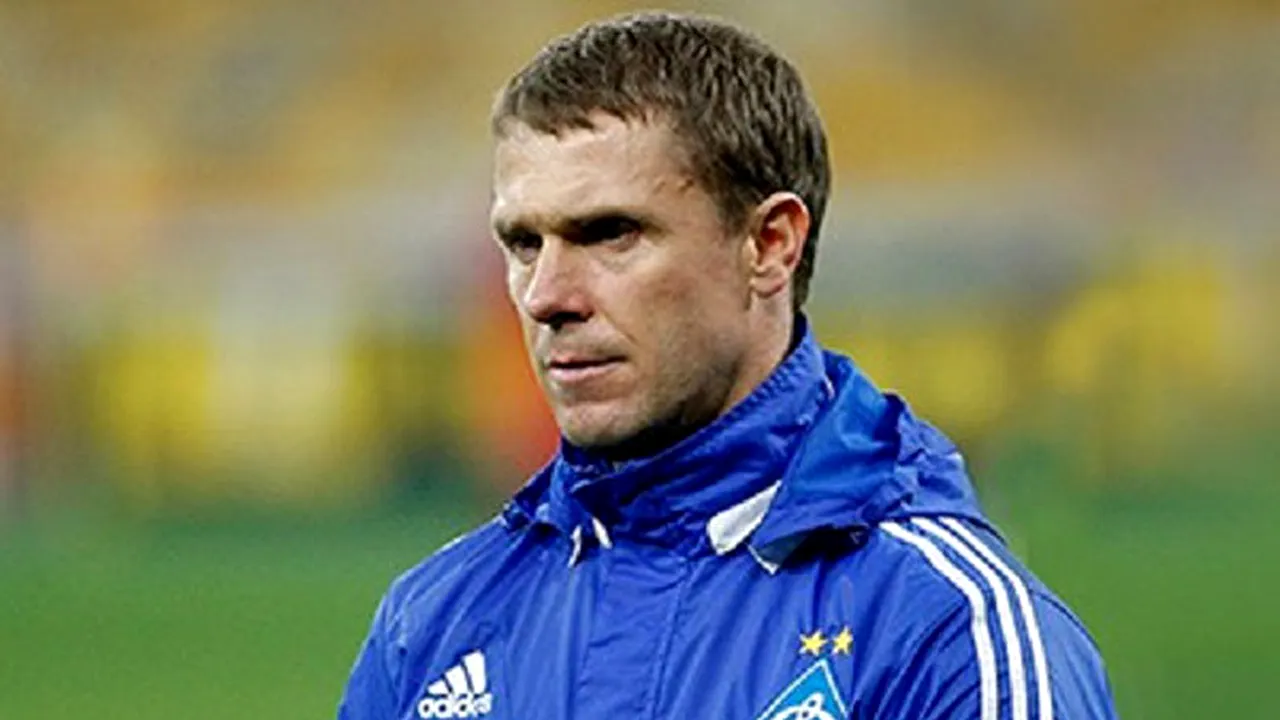 Rebrov se teme de Steaua. 
