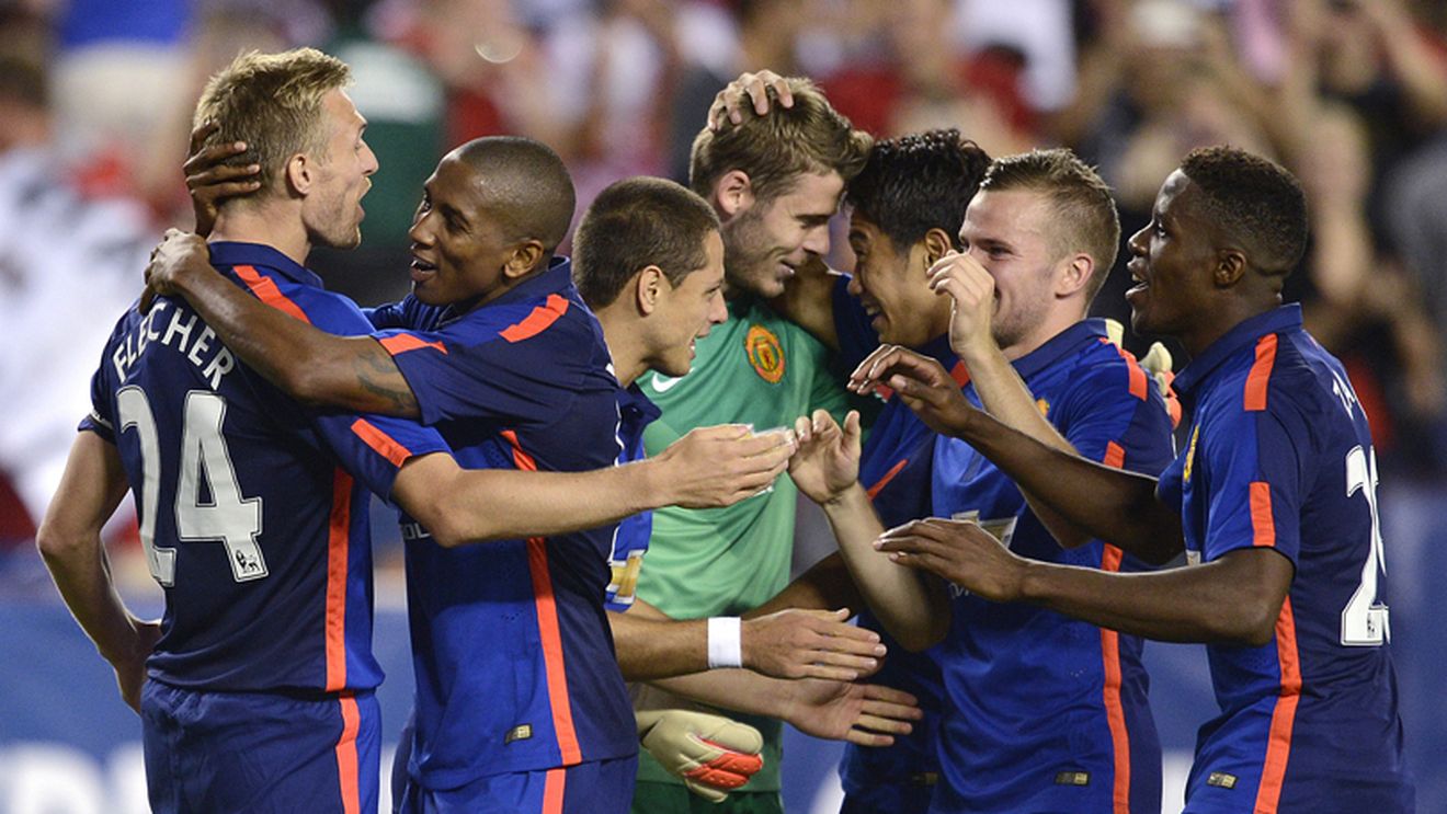 FOTO | Americanii habar n-au cum arată jucătorii lui United. Grafica televiziunii a făcut praf așezarea lui Van Gaal