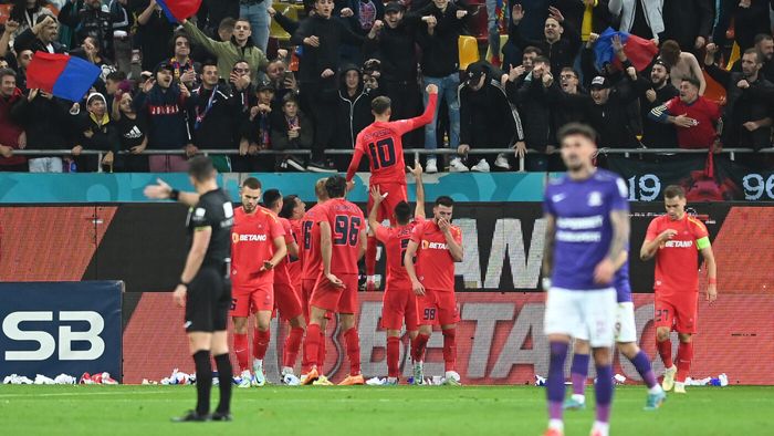 Pont în cotă 1.95 pentru Oțelul Galați – FCSB, grupele Cupei României (P)