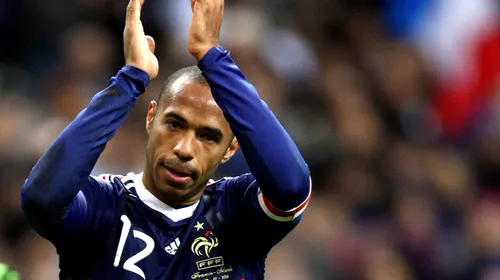 Thierry Henry și-a anunțat retragerea de la echipa națională
