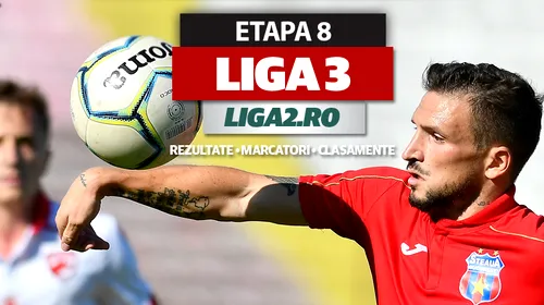 Liga 3, etapa 8, rezultate | Primul pas greșit pentru Steaua, chiar în Ghencea, iar FCSB 2 se apropie. Şoimii Lipova și Progresul Spartac au înregistrat scorul rundei