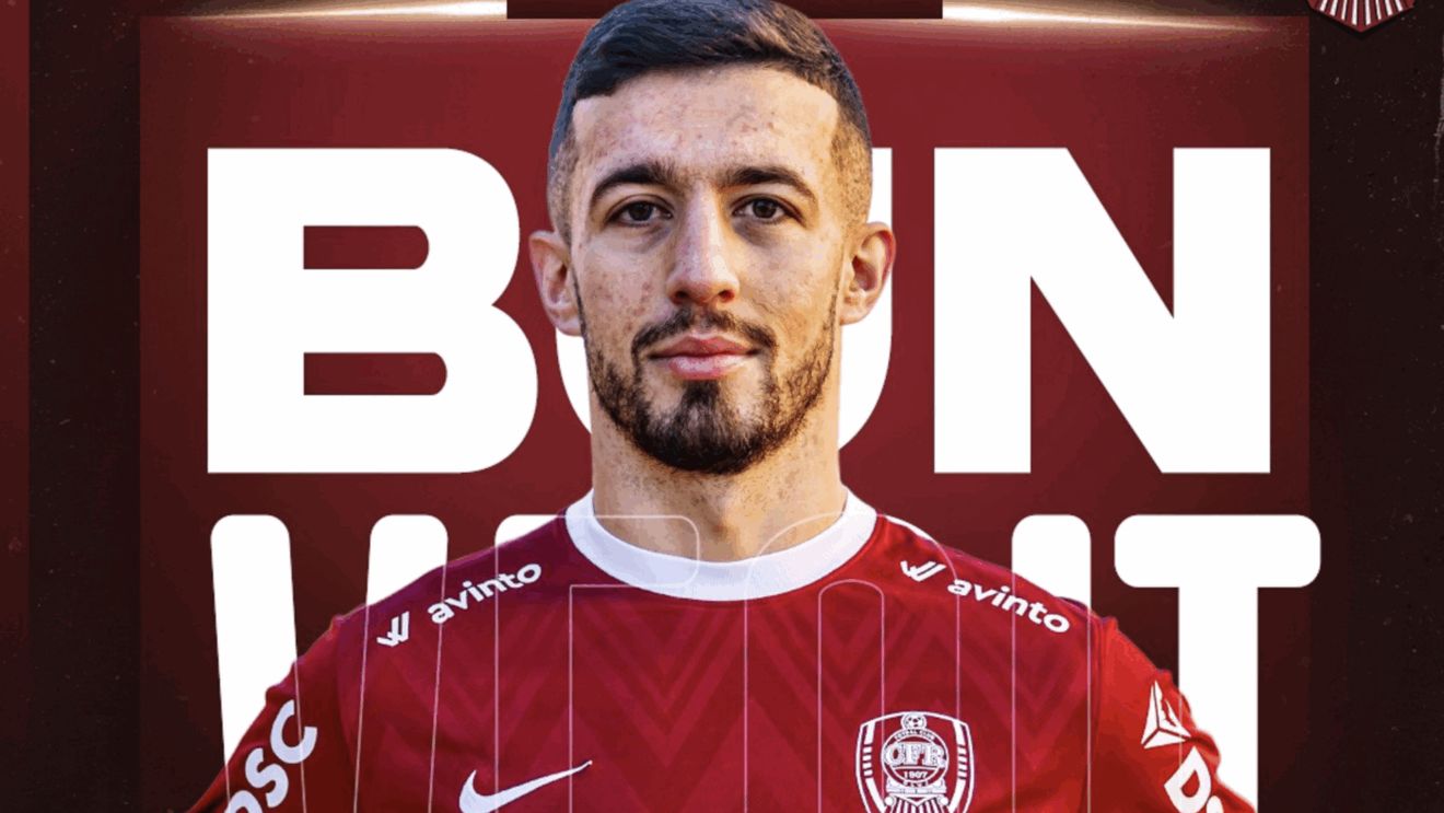 MERCATO Oficial! CFR Cluj a anunțat transferul unui bosniac de 1,93 metri