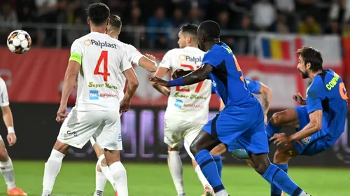 Hermannstadt – FCSB 2-2, într-un meci restant din etapa a 5-a Superligii | Sibienii, egal de aur împotriva primei clasate. Vicecampioana României a terminat meciul în 10 oameni