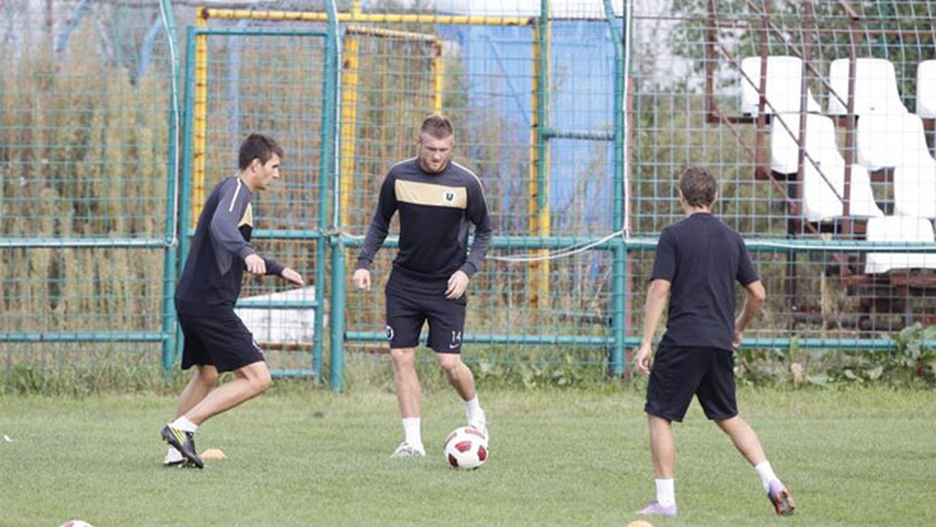 FOTO** Piț, primul antrenament cu "U" Cluj