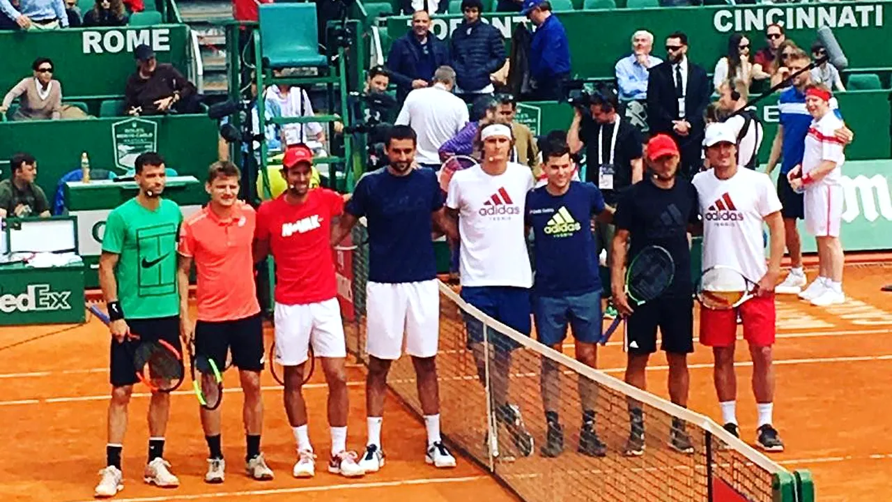 În Principat, spectacolul a început mai devreme: Djokovic - față în față cu fiul său și tenis... patru la patru, în scopuri caritabile | FOTO & VIDEO