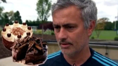 „Eu lucrez pentru prăjitură”. Jose Mourinho, delicios la interviul de după decernarea premiului de cel mai bun manager al sezonului. VIDEO