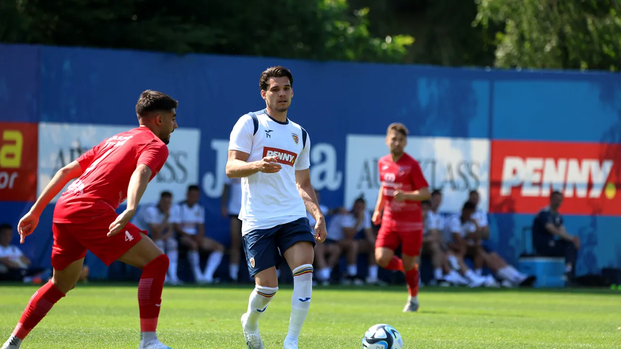 Înaintea partidelor cu Kosovo și Elveția, naționala României a jucat un amical cu o echipă din Liga 2! Test surpriză pentru elevii lui Edi Iordănescu