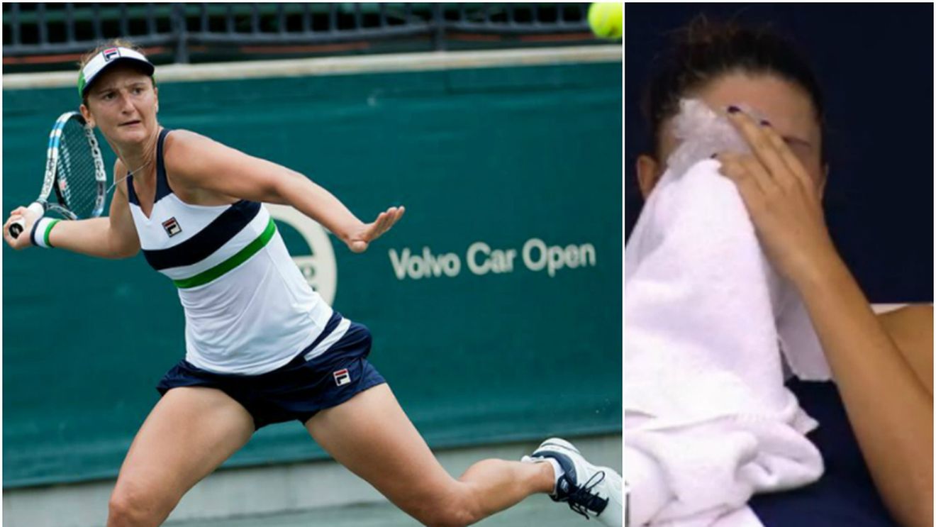 Momente grele pentru Begu la turneul de la Moscova! Irinei i-a curs sânge din nas, dar a trecut până la urmă de numărul 497 WTA | GALERIE FOTO