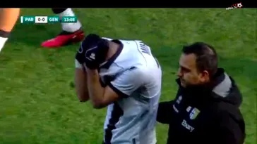 Continuă coșmarul pentru Valentin Mihăilă! Fotbalistul Parmei s-a accidentat în duelul cu Genoa și a ieșit în lacrimi de pe teren. „Nu mai suportă!”