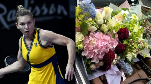 De la cine a primit Simona Halep flori cu ocazia zilei ei de naștere! Surpriză uriașă pentru fostul lider WTA | FOTO