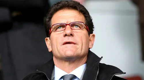 Capello: „Sunt mulțumit dar nu satisfăcut”