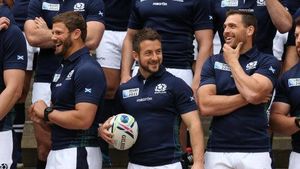 Scoția a învins SUA, scor 39-16, la Cupa Mondială de rugby