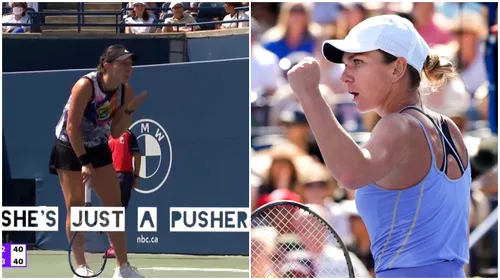 Jucătoarea care a numit-o „pusheriță” pe Simona Halep cere permiterea limbajului „murdar” la meciurile de tenis: „Fetele iau lucrurile personal! Ar fi distractiv!” VIDEO