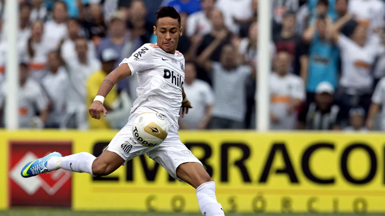 Neymar, aproape de Real după ce Santos a refuzat oferta Barcelonei