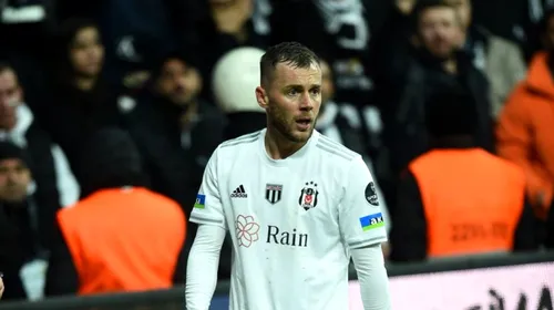 Alexandru Maxim a prins doar 53 de minute în trei meciuri pentru Besiktas, însă nu ar vrea să se întoarcă la Gaziantep: „E concurență foarte mare, dar aş vrea să rămân”