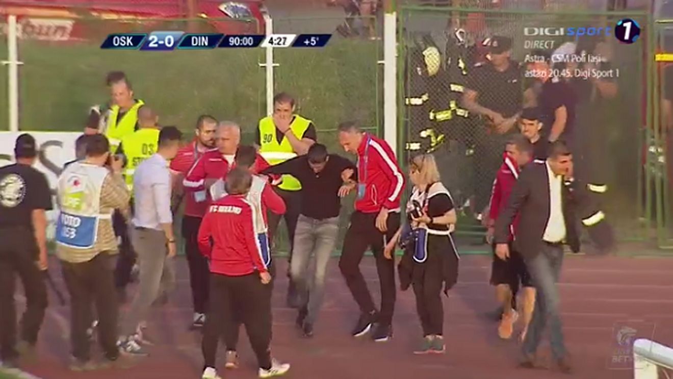 Danciu, confundat cu alt fost mare jucător al lui Dinamo. Așa a scăpat din măcelul de la meciul cu Sepsi: "Nu mai da, mă, cu gaz, că e..."