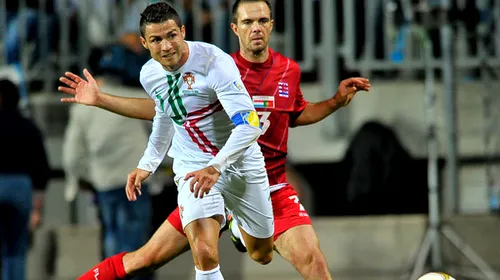 VIDEO Tot stadionul a așteptat să vadă asta!** Cum a reacționat Cristiano Ronaldo după ce a înscris împotriva Luxemburgului