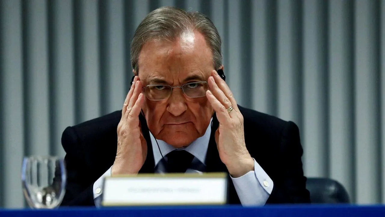 Florentino Perez a fost deconspirat în direct la TV: 