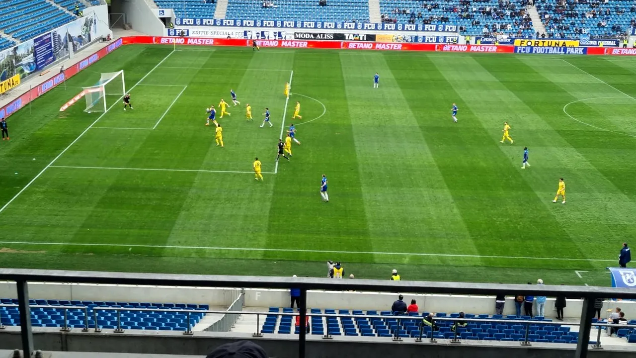 FC U Craiova - CS Mioveni 1-1. Gazdele reușesc egalarea pe final de meci