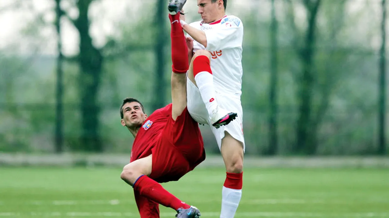 Puștii lui Dinamo s-au răzbunat pe Steaua. În play-off-ul juniorilor A, 