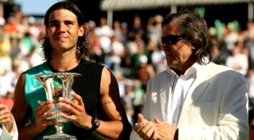 Rafael Nadal, singurul care şi-a amintit de Ilie Năstase! Provocare inedită la Turneul Campionilor | VIDEO