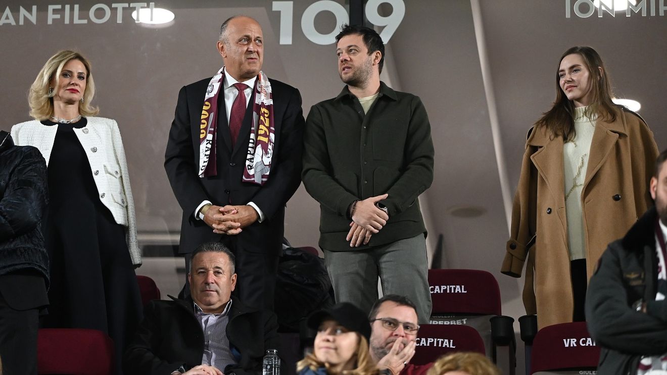 Noul transfer al lui Dan Şucu, în tribunele Giuleştiului la Rapid - Poli Iaşi