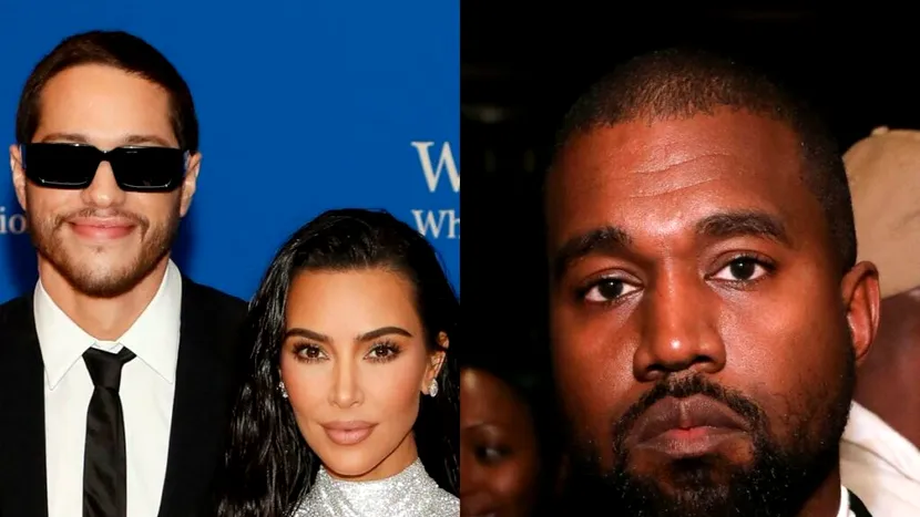 Kanye West face presiuni pentru a se împăca cu Kim Kardashian după ce diva a pus capăt unei idile de 9 luni cu Pete Davidson
