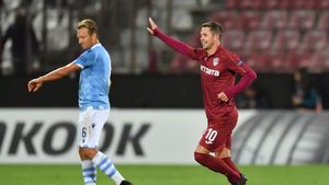 "Ciprian Deac, regele fazelor fixe!" Starul campioanei României, elogiat de cei de la UEFA după calificarea campioanei în 16-imile Europa League