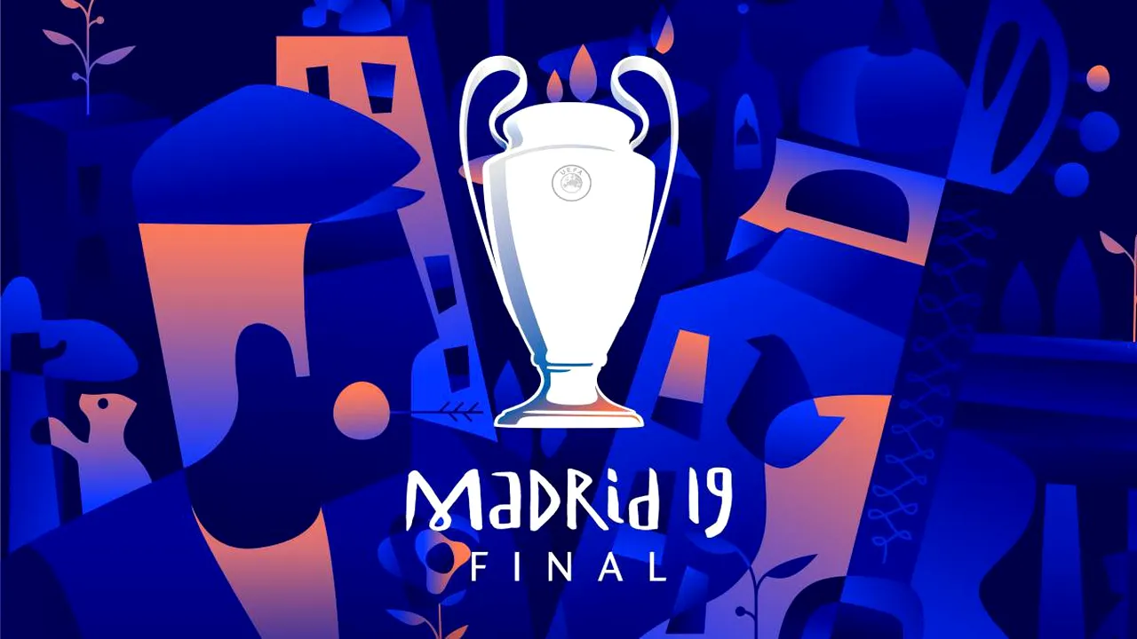 Așa arată afișul finalei Champions League din 2019! Când are loc 