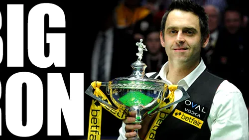 Ronnie O'Sullivan a devenit pentru a 5-a oară campion mondial!
