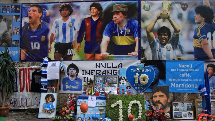 A apărut în timpul procesului o imagine cu Maradona, din ziua morții sale. Fiicele și-au pus mâinile la ochi pentru a nu-l vedea în asemenea hal