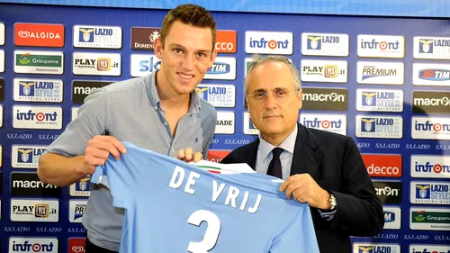 Lazio l-a achiziționat pe fundașul olandez Stefan de Vrij