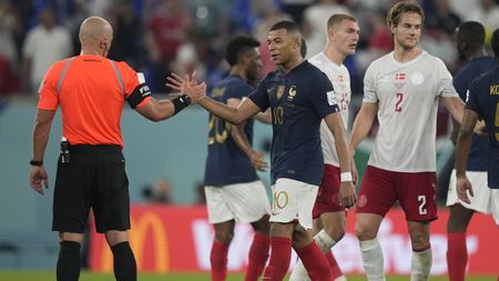 Selecționata Franței, amendată de FIFA după gestul lui Kylian Mbappe de la meciul cu Danemarca! Ce greșeală a făcut starul lui PSG