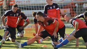 "Ce avem noi aici?" FOTO** Chipciu a oferit imaginea zilei! A fost surprins intr-o ipostază jenantă :)