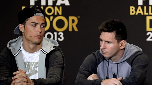 Ronaldo și Messi, voturi surprinzătoare în cursa pentru Balonul de Aur! :) Pentru cine au optat Chiricheș și Pițurcă