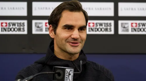 „Am contract pe viață cu un singur turneu”. Cum și-a câștigat definitiv locul în calendarul lui Roger Federer: nu e Wimbledon, nici Basel, dar în 2018 îi poate aduce un nou record elvețianului