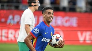 Cum l-a numit presa franceză pe Aymen Boutoutaou după golul din FCSB – Auda 2-3