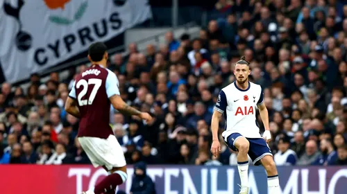 Reacția lui Radu Drăguşin, după Tottenham – Aston Villa 4-1. Englezii sunt la picioarele lui