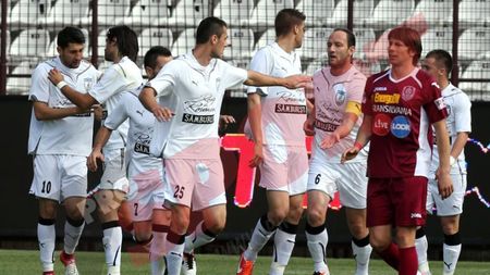 Spre salvare, en-fanfare:** CFR - CS Severin 1-3. A fost primul succes "afară" al severinenilor în acest sezon