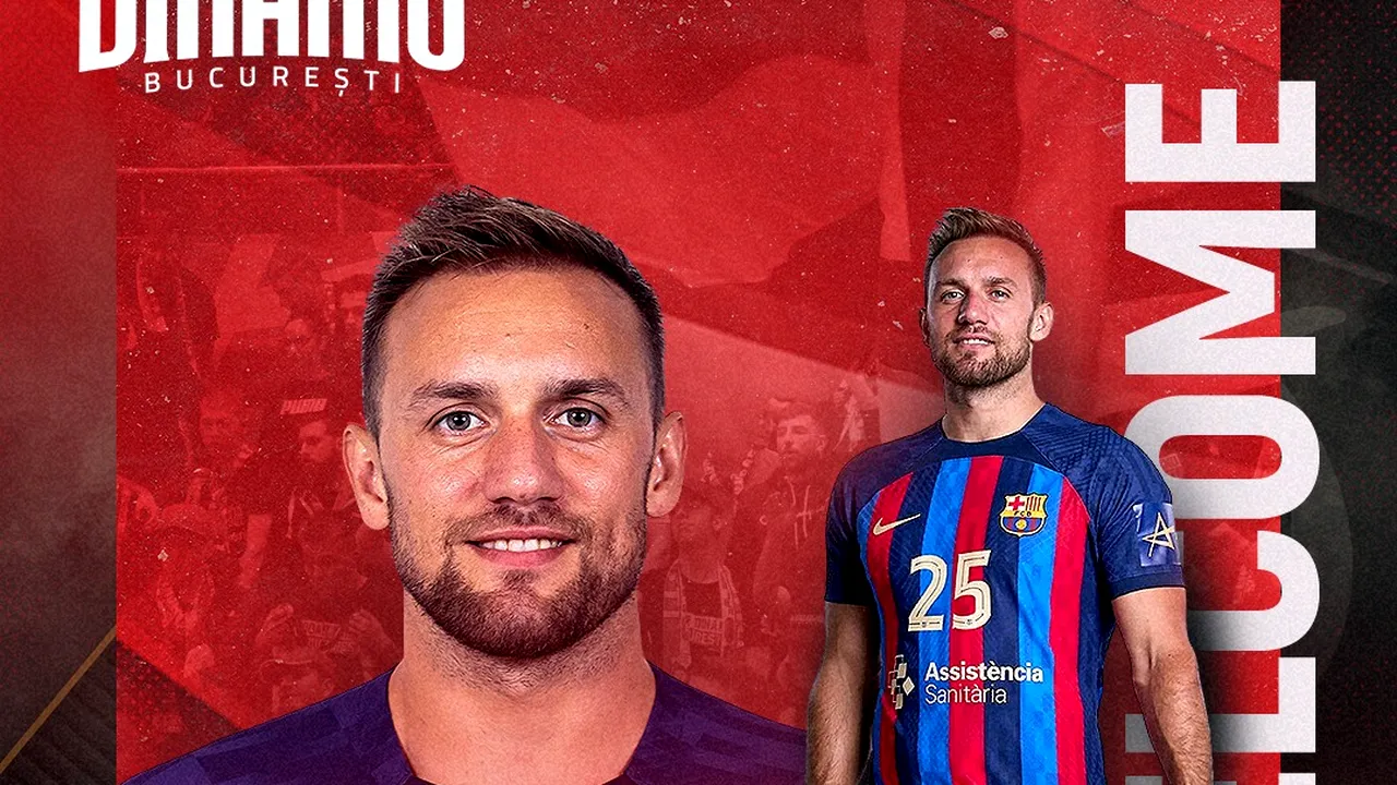 ProSport, confirmat! Dinamo a făcut transferul anului și a luat super vedeta Barcelonei! Cum arată cifrele „galaticului” care va evolua în România