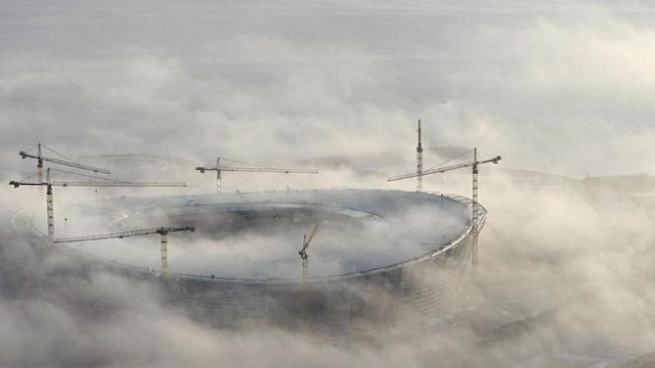 Fotbal cu capul în nori!** Vezi superfoto din Africa de Sud!