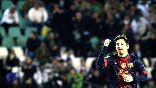 Cartea Recordurilor recunoaște performanța lui Messi!** 