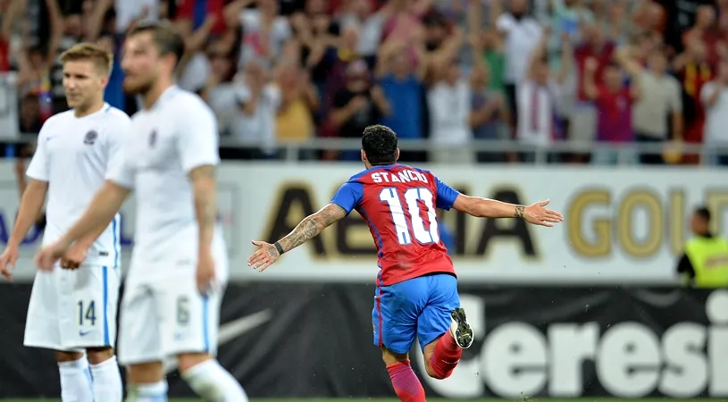 Lecții de zbor spre Ligă, cu Stanciu pilot. Steaua se califică în playoff-ul Ligii Campionilor după 2-0 (3-1) cu Sparta Praga, totul grație lui Nicușor

