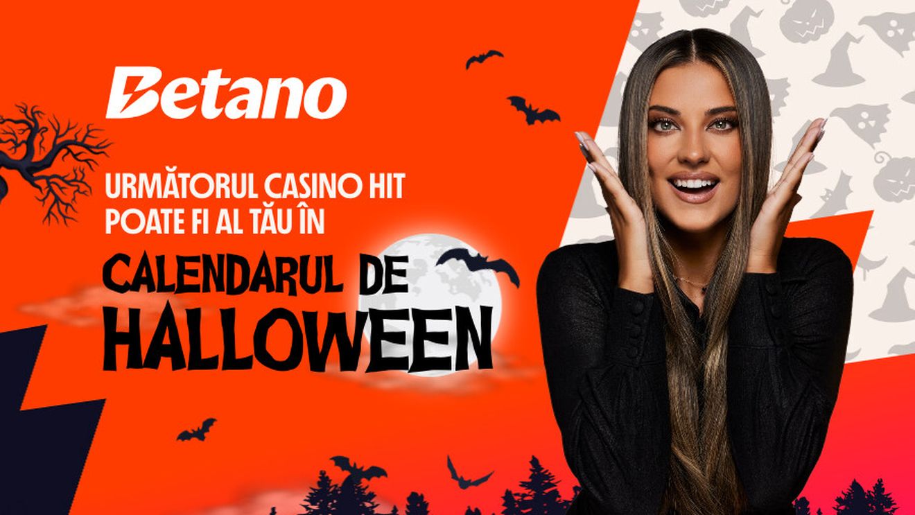 Următorul Casino Hit poate fi al tău în Calendarul de Halloween Betano! ADVERTORIAL