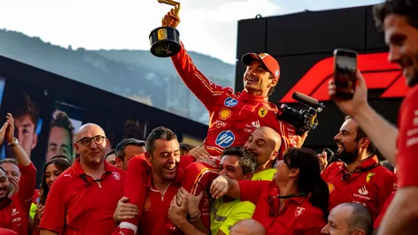 Charles Leclerc a reușit o victorie memorabilă în Formula 1, chiar la Monte Carlo! Imagini inedite de la triumful pilotului