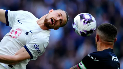 Radu Drăgușin rupe tăcerea după ce a primit o notă foarte mică și a fost atacat de fanii lui Tottenham, care îl cer titular pe Micky van de Ven! Ce cuvinte a scris românul