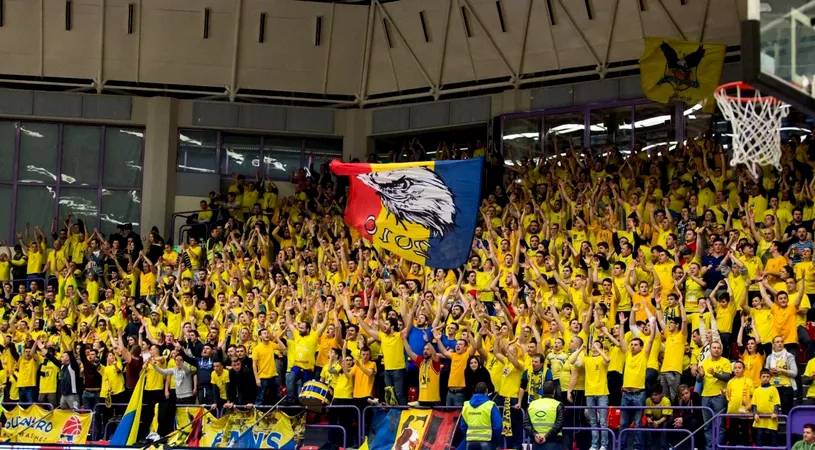Măsură inedită în baschetul masculin fără spectatori în săli! Fanii de la CSU Sibiu au cumpărat 1788 de bilete la meciul din deplasare cu Dinamo | EXCLUSIV