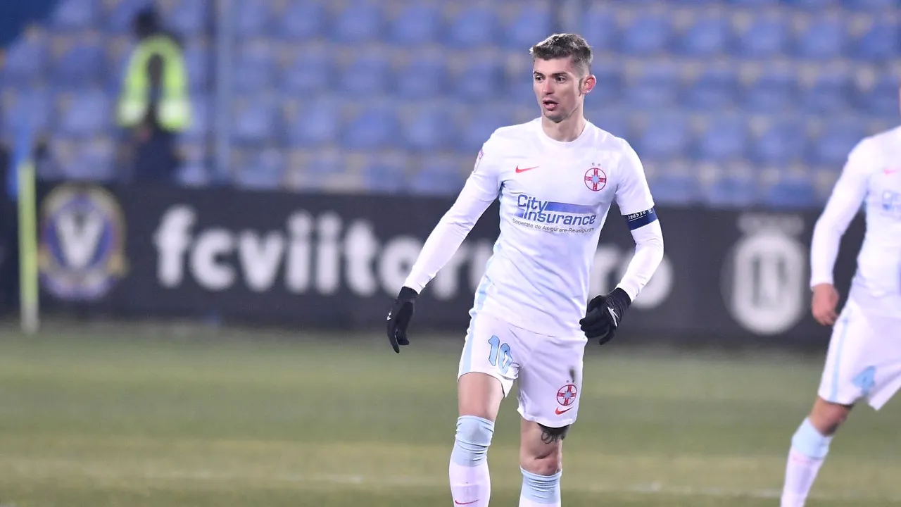 Florin Tănase poate rata derby-ul Dinamo - FCSB! Care e situația „decarului”